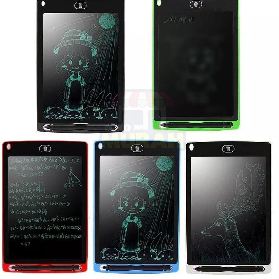 

jby14 Papan Tulis Hapus Anak writing tablet LCD 8,5" tablet menggambar .,,.,.,