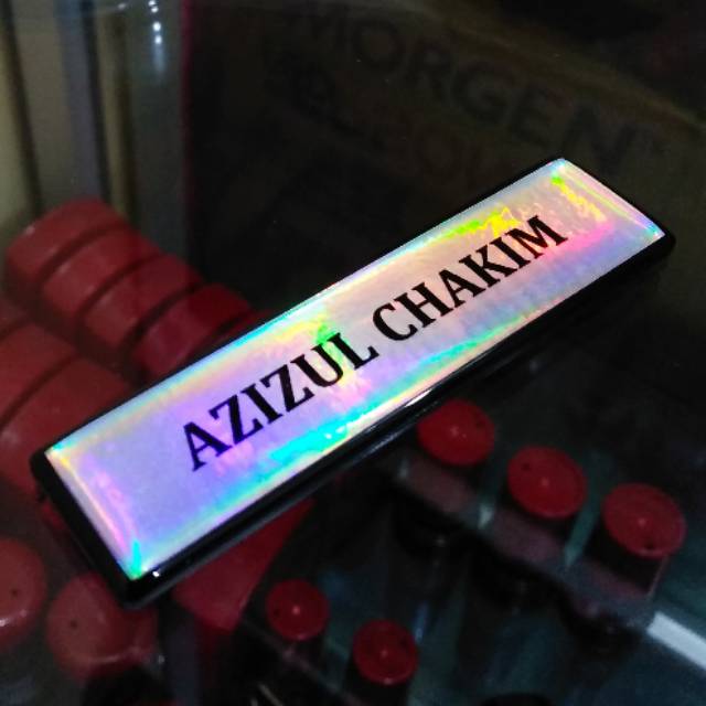 

PAPAN NAMA HOLOGRAM / NAME TAG / NAMA DADA PENITI