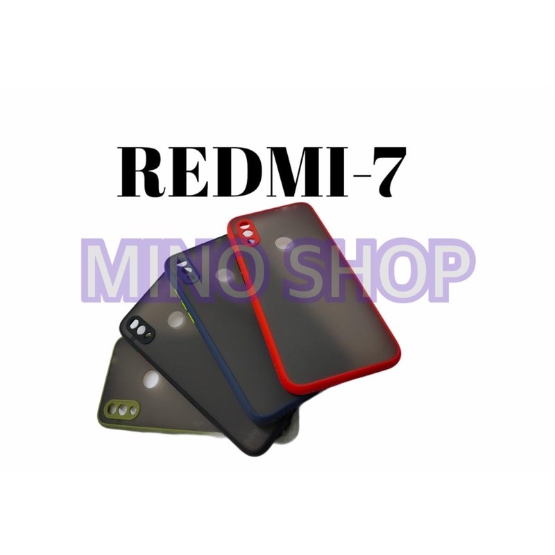 SOFTCASE XIAOMI REDMI 7 - HARDCASE DOVE MYCHOICE PLUS PELINDUNG KAMERA - AERO CASE