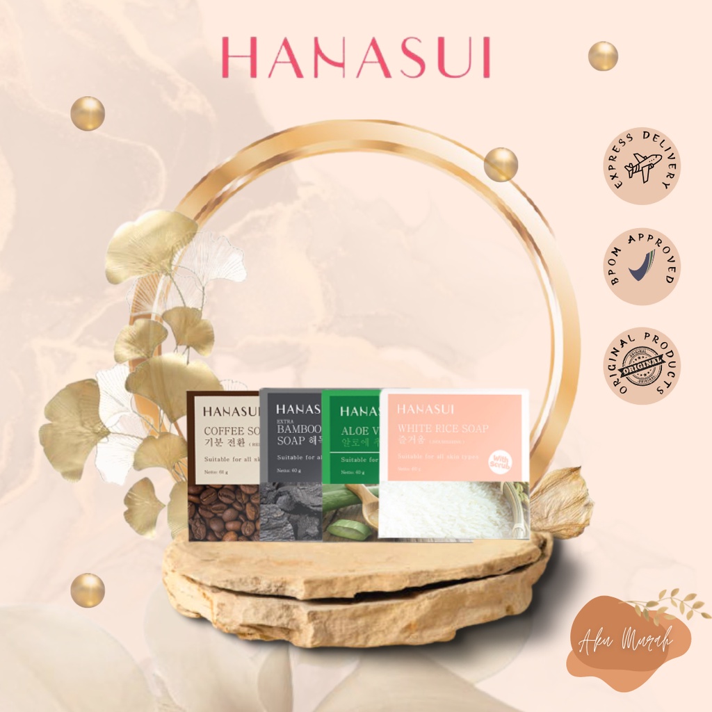 ✨ AKU MURAH ✨HANASUI SOAP SERIES