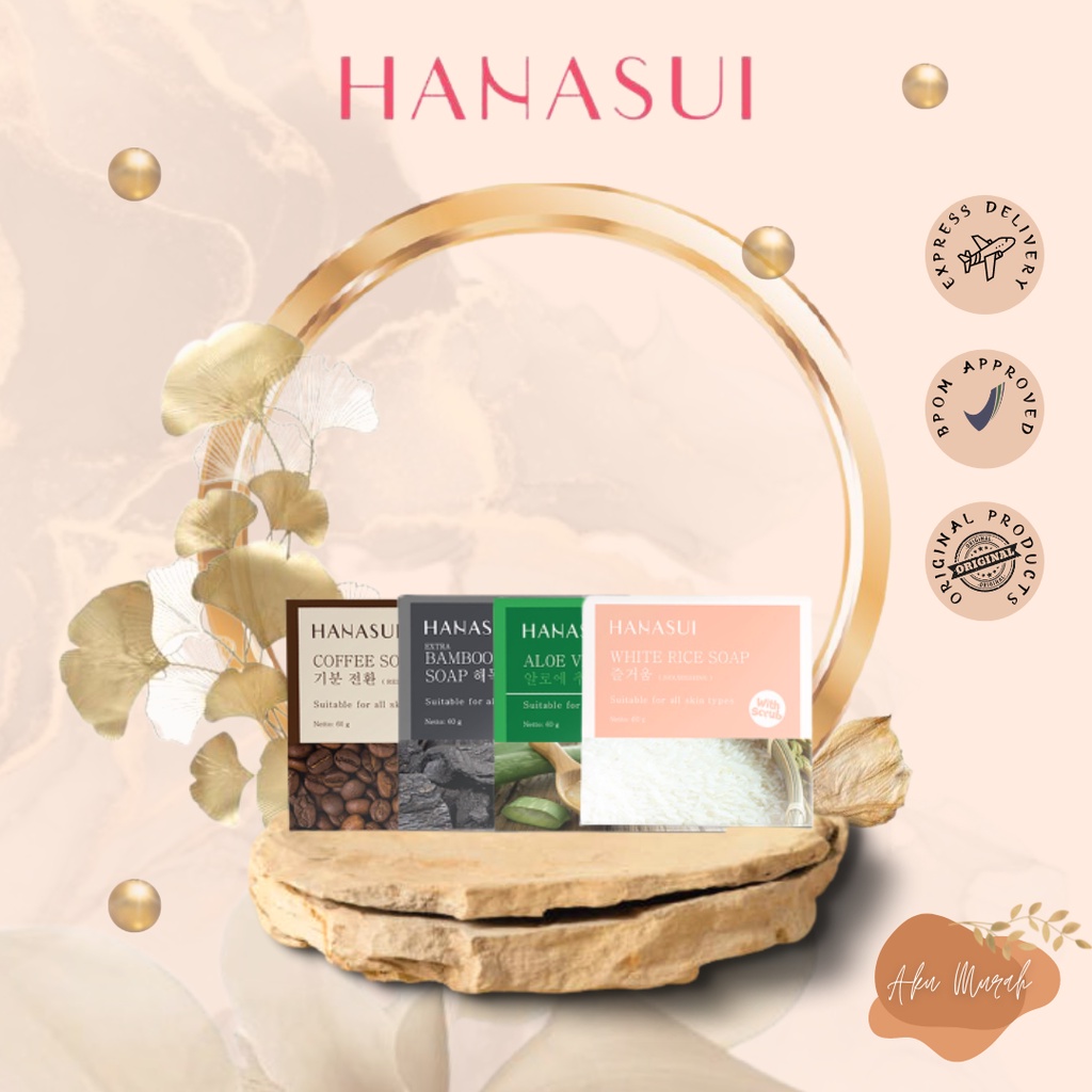 ✨ AKU MURAH ✨HANASUI SOAP SERIES