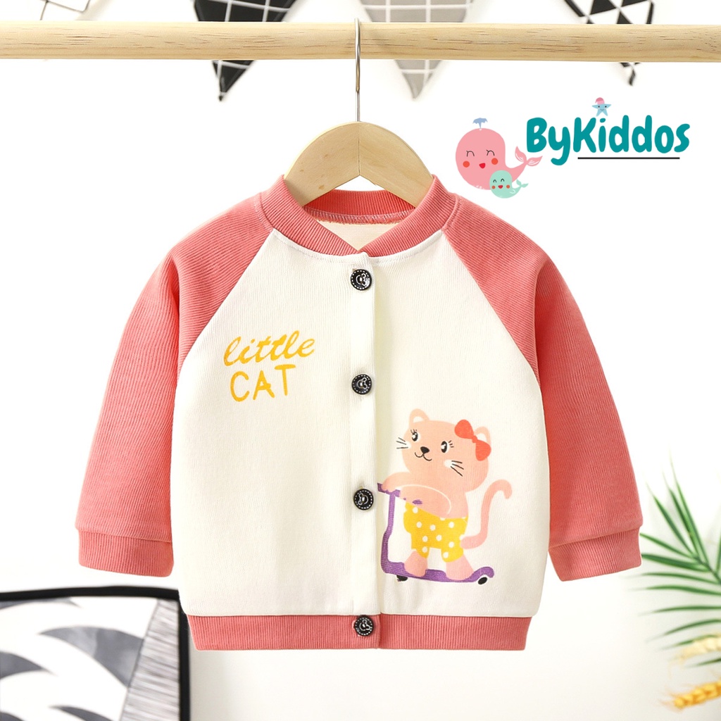 ByKiddos - Jaket Sweater Rajut Anak Import / Cardigan Rajut / Jaket Cardigan Rajut Anak Impor Premium