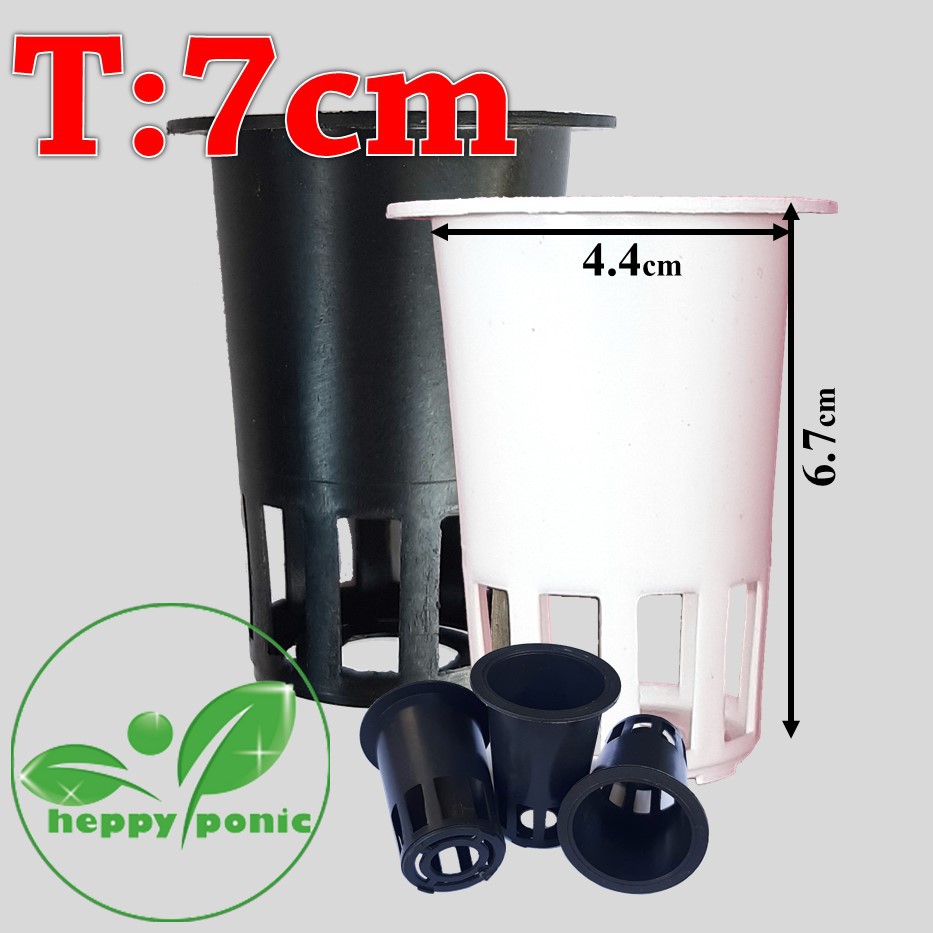 Netpot 7 cm Pilih Varian /  Netpot Hidroponik - Netpot Tinggi Hidroponik