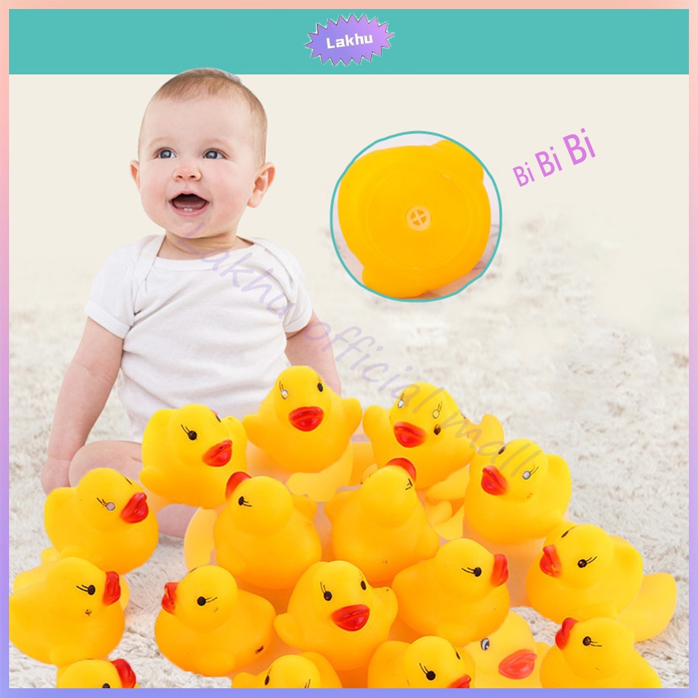 JCHO Bebek Karet Mainan Mandi Anak bayi / mainan bak mandi bayi/ mainan bayi / baby bath toys