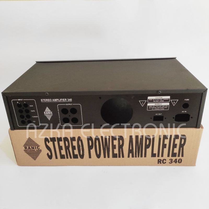 Box Ampli Box Power Amplifier USB RANIC 340