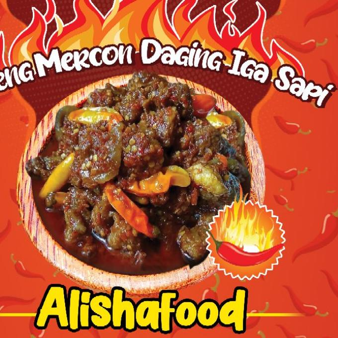 

✅Mantul ⚡ale❤ Oseng Mercon Daging iga sapi (Halal) paling murah