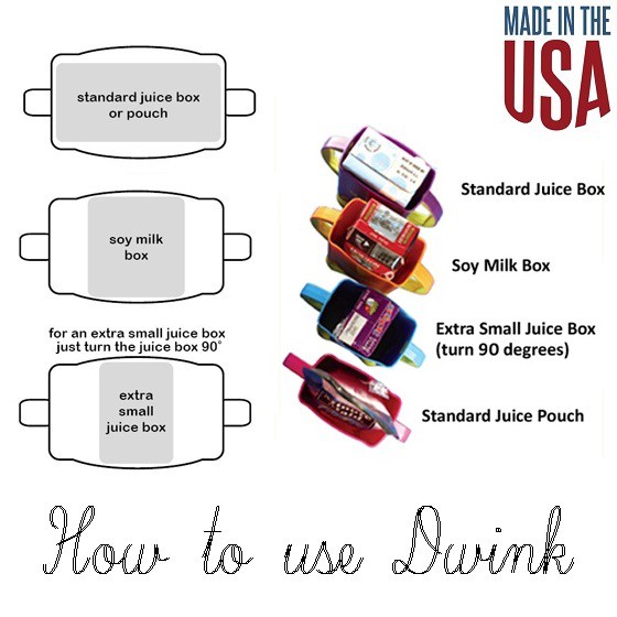 Dwink Juice Drink Box Holder Tempat Minuman Kemasan Universal