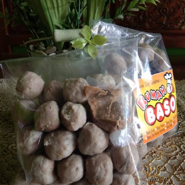 

Bakso kuah isi 25 + bumbu kuah