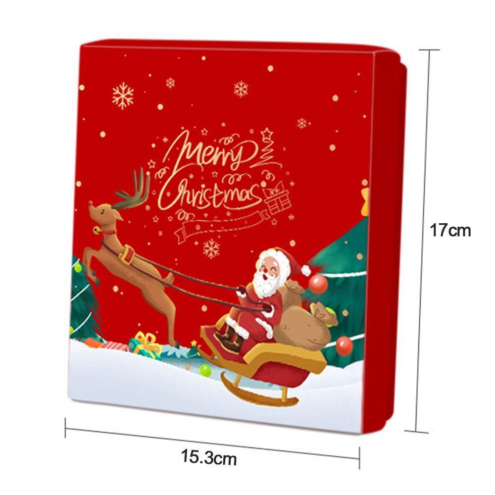 Solighter 4Pcs / Set Sendok Kopi / Dessert Tema Natal