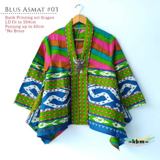 Blus kartini alisha eleanor  asmat ori batik solo batik modern trendy dan kemeja furing best