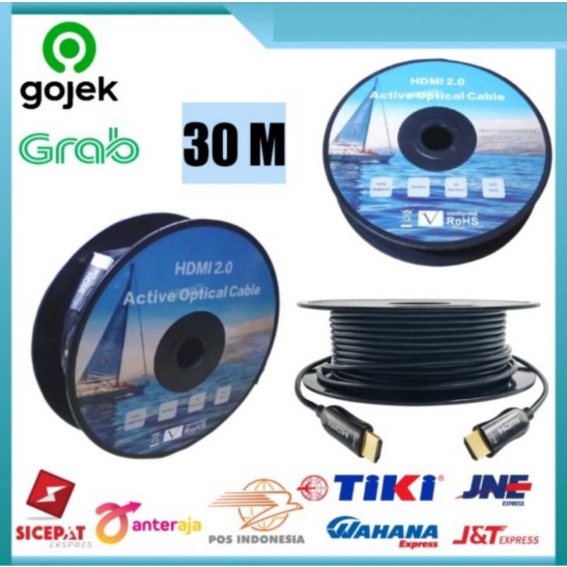 Kabel Hdmi Fiber Optic 30 Meter/cable hdmi fo 30 meter