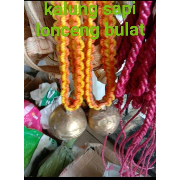 kalung sapi lonceng bulat