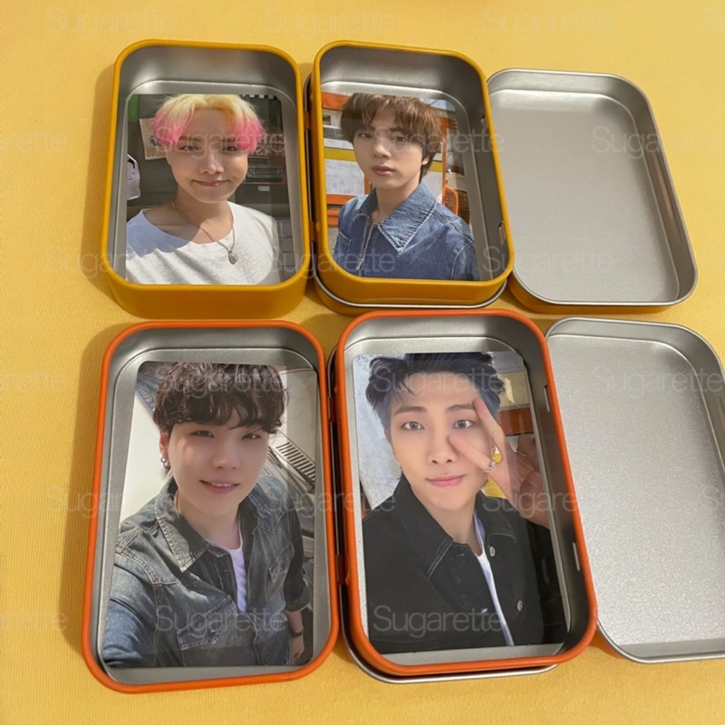 [READY STOCK] BTS Butter POB Weverse Tin case  Photocard Peaches & Cream RM JIN SUGA J-HOPE