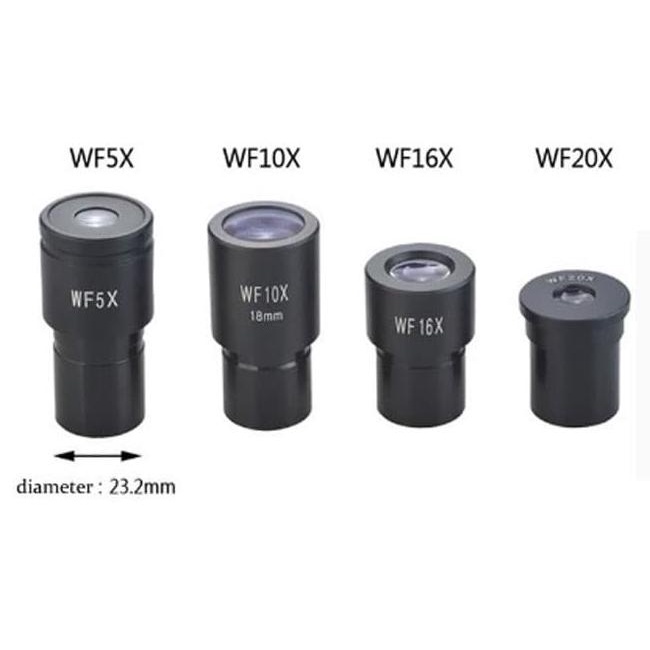 Eyepieces Lensa Okuler Set , WF10X, WF16X, WF20X goodgoo66 Kualitas Baik