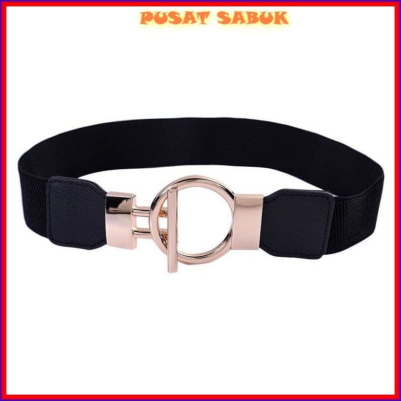 Ikat Pinggang Wanita Obi Sabuk Karet Women Belt Fashion Gesper Cewek Korea Oby Import Cantik Murah