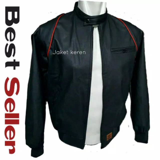 JAKET CASUAL PRIA | JAKET SEMI KULIT