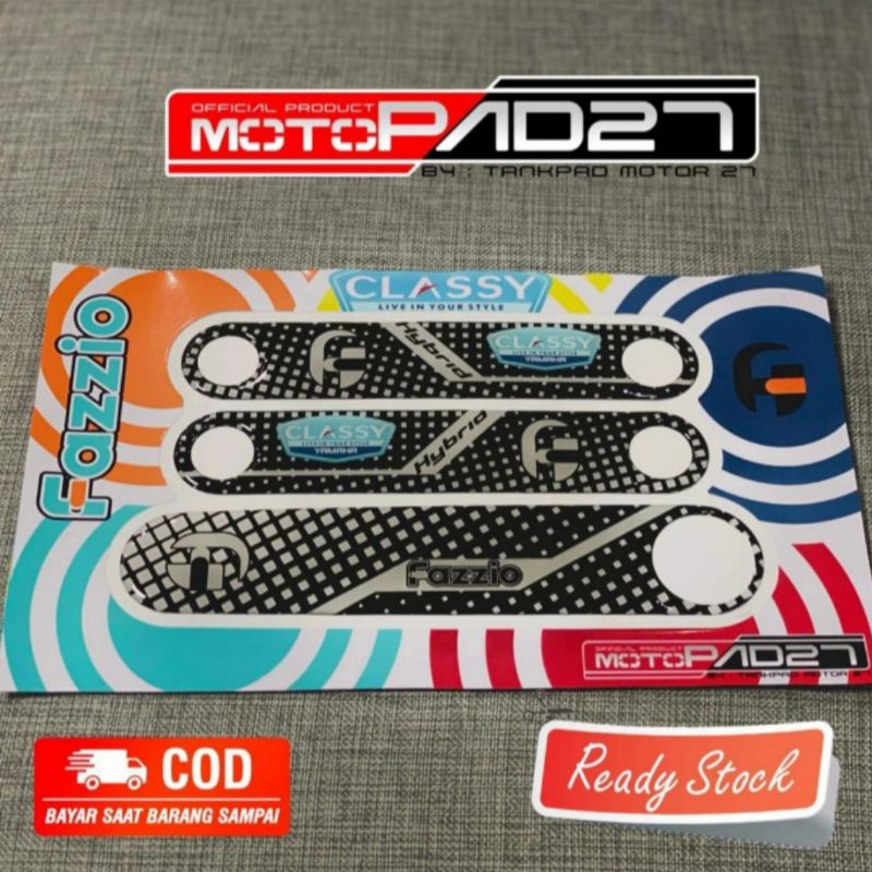 Motopad27 Stiker Panel Fazzio Stiker Panel Depan Samping Fazzio