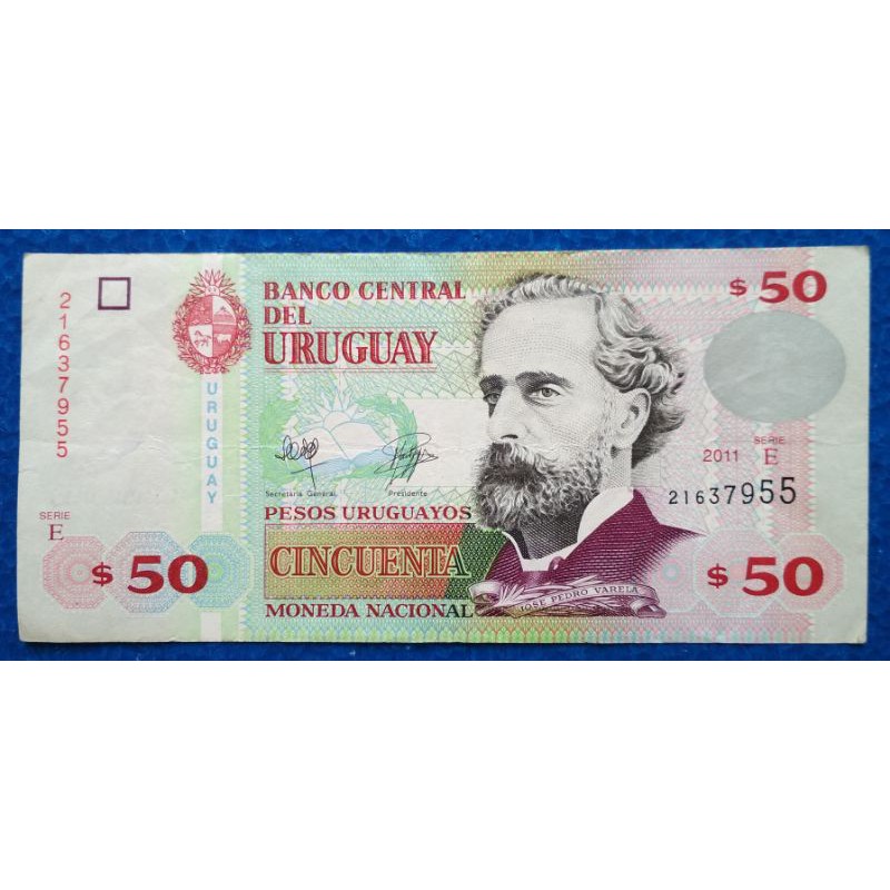 UANG URUGUAY 5O PESOS
