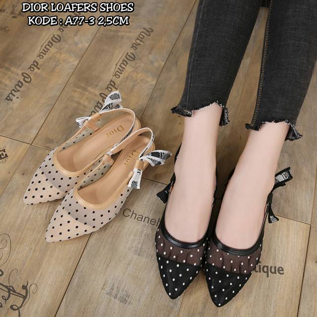 RP185.000 RESTOCK NEW ARRIVAL DIOR LOAFERS SHOES A77-3