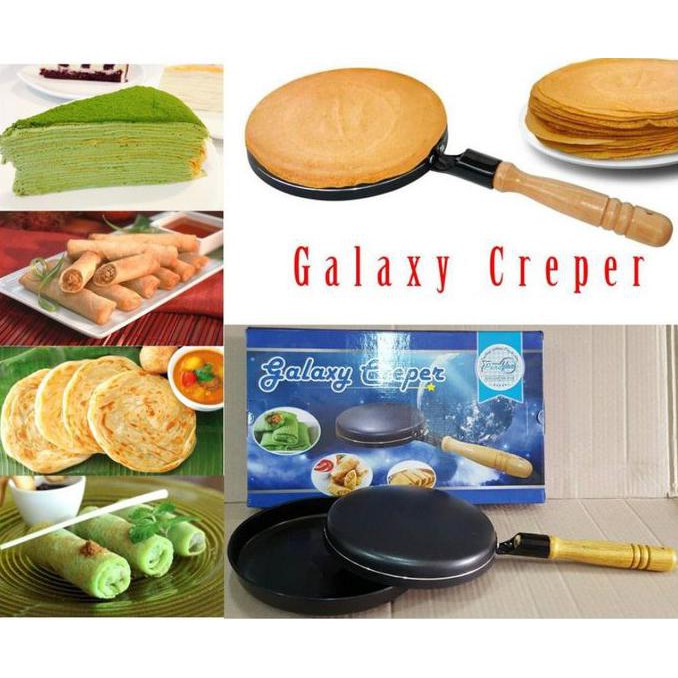 Wajan Kwalik Terbalik Galaxy Creper Teflon Murah Bagus - Terbaik 
