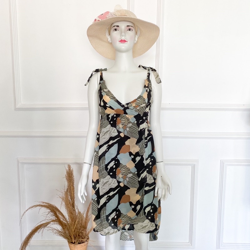 CHARMY CARISSA DRESS | daster tali | daster lingerie | dress lingerie sifon