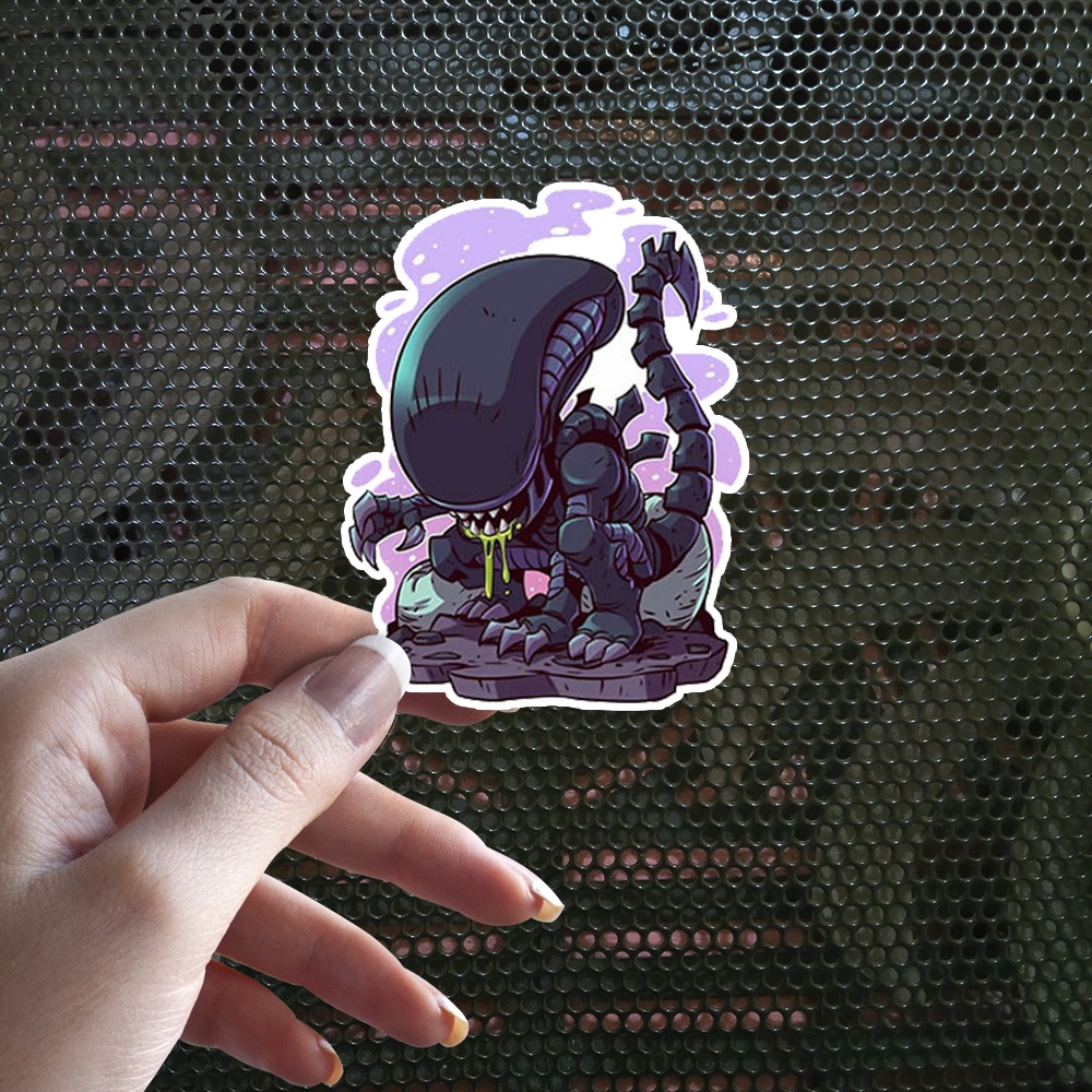 Sticker Decal Vinyl Tahan Air Alien