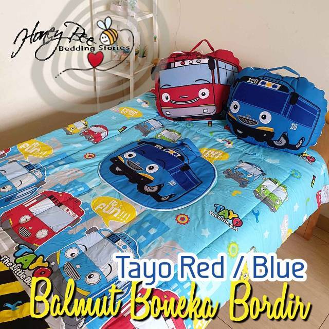 Balmut Boneka Bordir Tayo The Little Bus