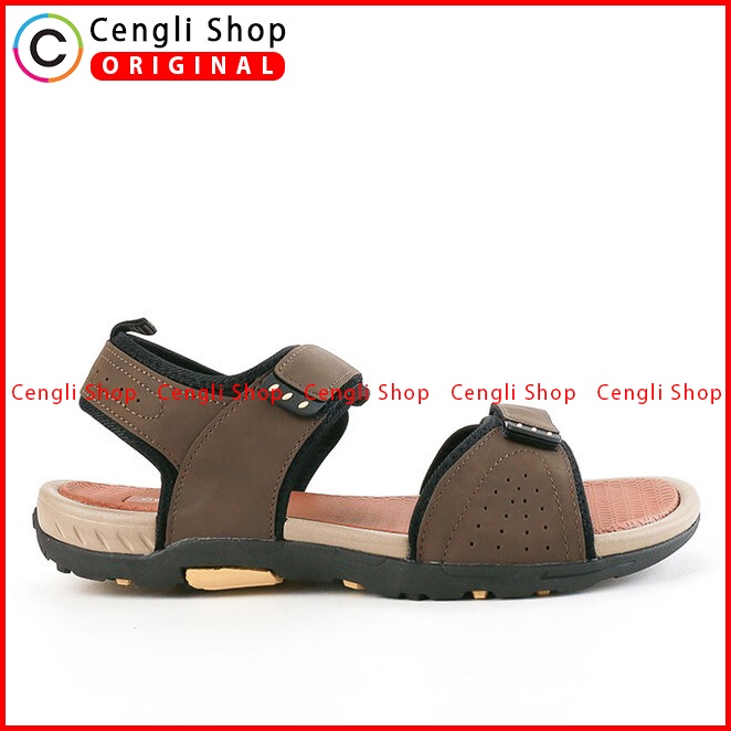 SANDAL SLINGBACK OBERMAIN PRIA ORIGINAL CASUAL OUTDOOR BROWN OM20