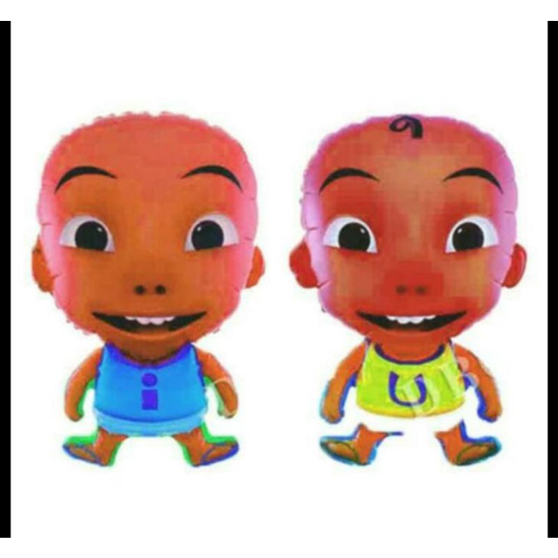 UPIN IPIN BALON GAS, BISA TERBANG (BALON KARAKTER BALON FOIL)