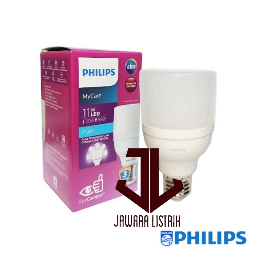 LAMPU PHILIPS LED BRIGHT 11W 11 W WATT PENGGANTI CLFI TORNADO