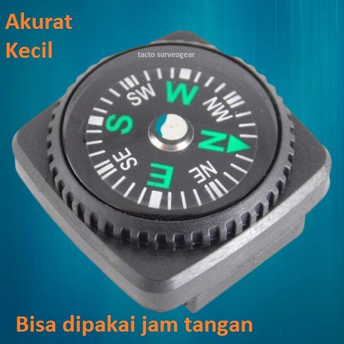 Kompas Mini Serbaguna` Jam Tangan Gelang` Compass Outdoor Suunto