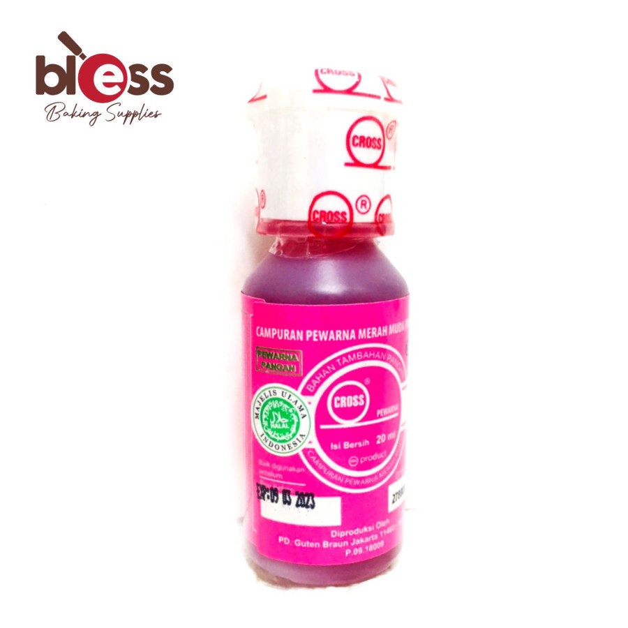 

CROS DIVA KECIL ROSE PINK / PEWARNA 20ml LUSINAN ( 12 PCS )