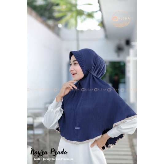 Jilbab Bergo Maryam Plisket Mayra Prada Ori Alsha