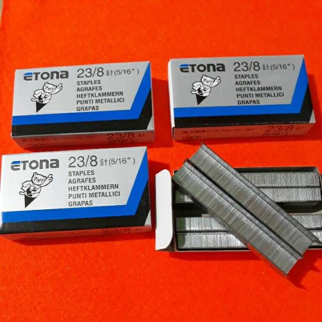

Isi staples besar ETONA no.23/8