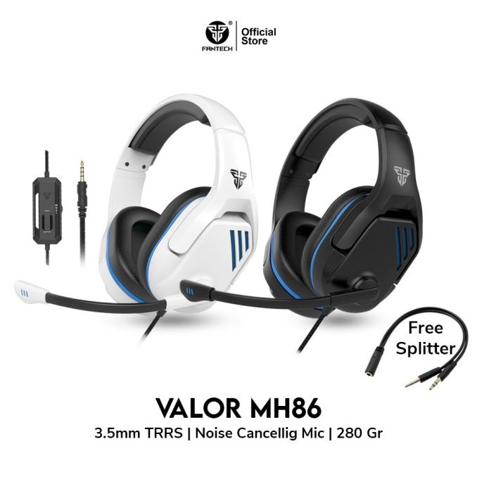 AKSESORIS PC GAMING FANTECH VALOR MH86 HEADSET GAMING MOBILE ORIGINAL