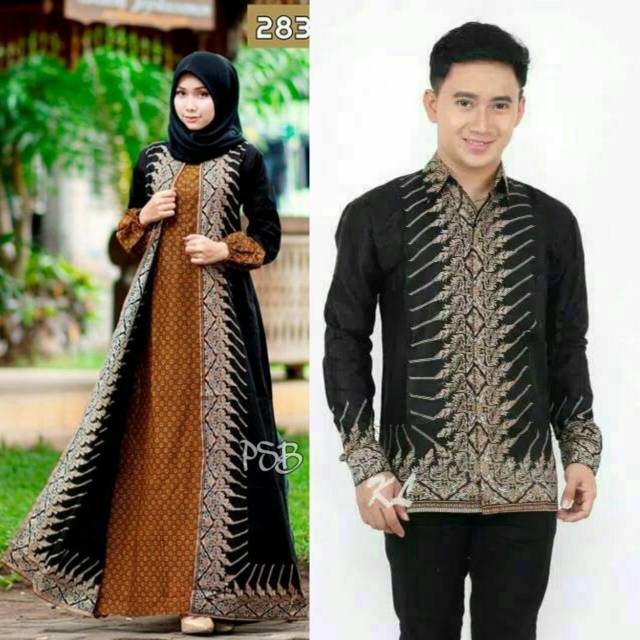 COUPLE GAMIS CARDY KEMEJA BATIK