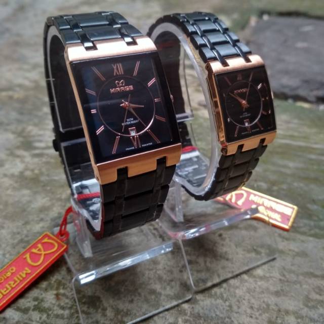 Jam tangan couple exclusive mirage original