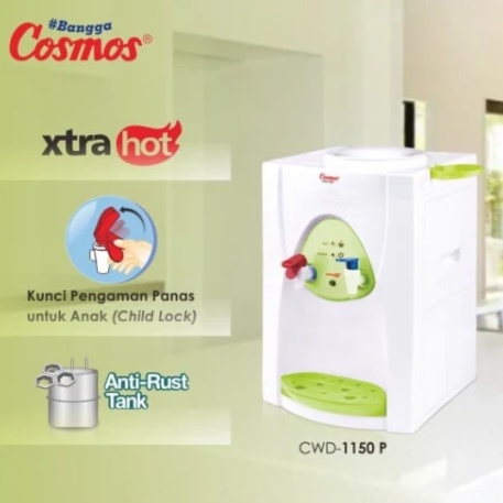 Dispenser Galon Atas Cosmos CWD 1150 Extra Hot Dispenser Air Cosmos 1150 Dispenser Cosmos CWD 1180 Cosmos 1180