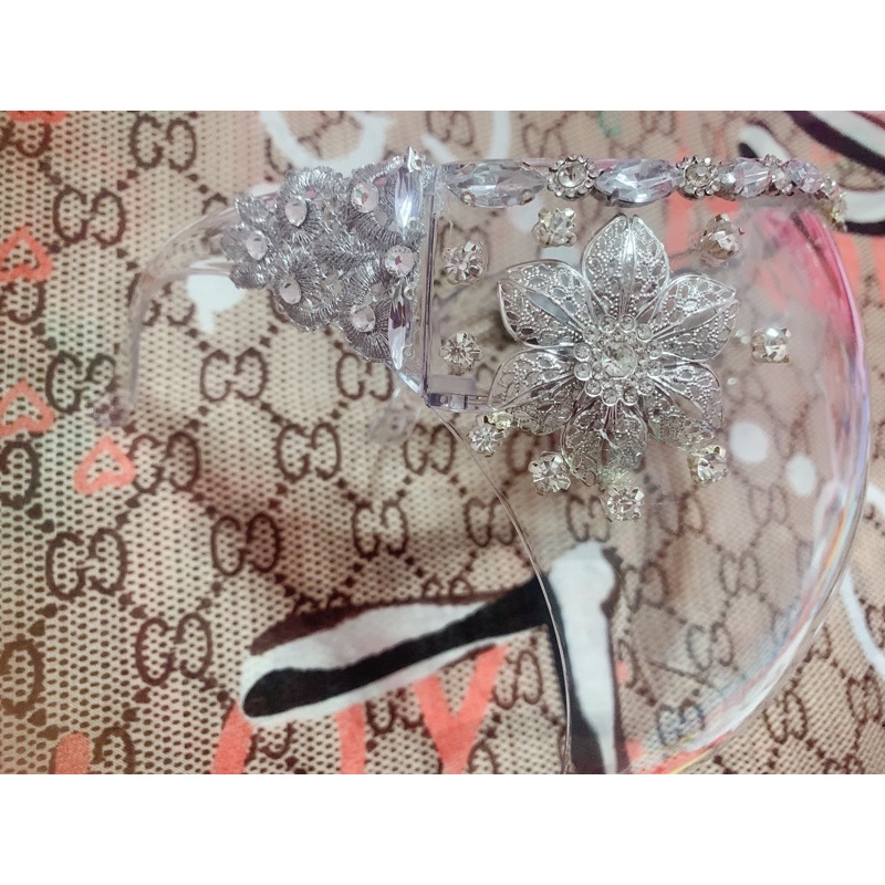 face shield nikah wedding acrylic akrilik pengantin