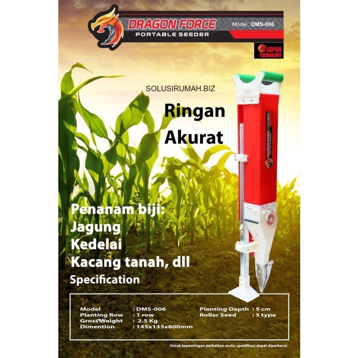 ALAT TANAM BENIH PORTABLE SEEDER KACANG SEED PLANTER PENANAM jagung