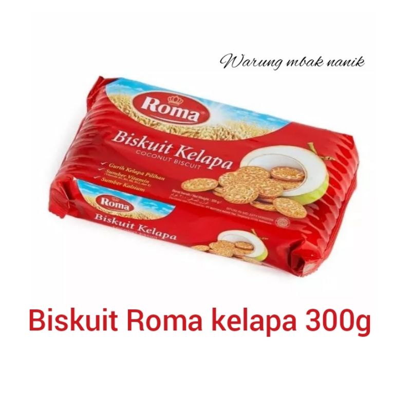 

Roma biskuit Kelapa 300g