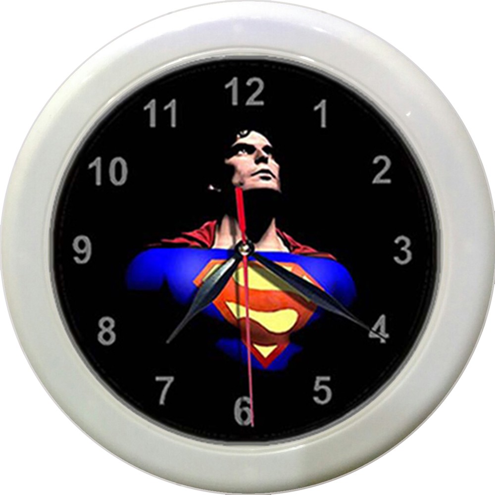 JAM DINDING SUPERMAN 1   (DIAMETER 30CM)