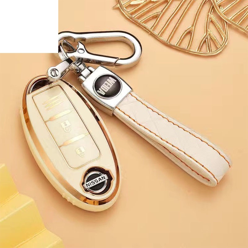 Casing Kunci Remote Mobil Bahan Tpu Anti Gores Untuk Nissan Almera Grand Livina