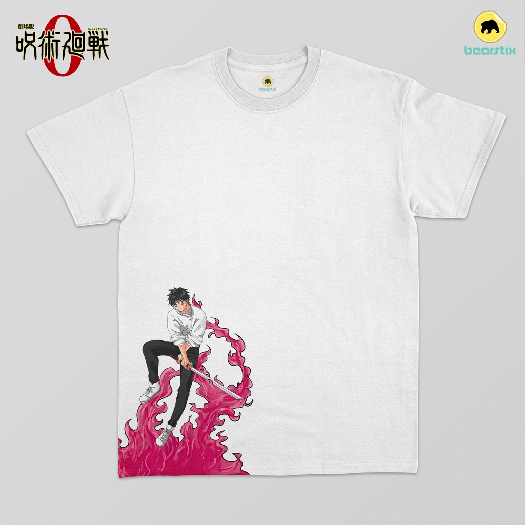 BEARSTIX - Tshirt Katana Yuta Okkotsu - Tshirt jujutsu Kaisen 0 - Baju Yuta Okkotsu - Tshirt JJK0 - 