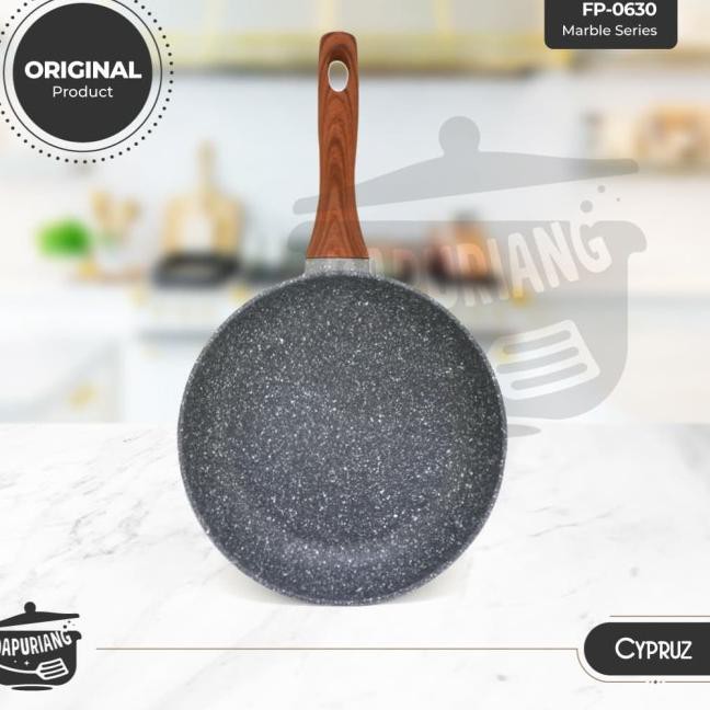 Penggorengan / Frying Pan / Wajan Penggorengan / Wajan Anti Lengket Cypruz 20cm FP-0630