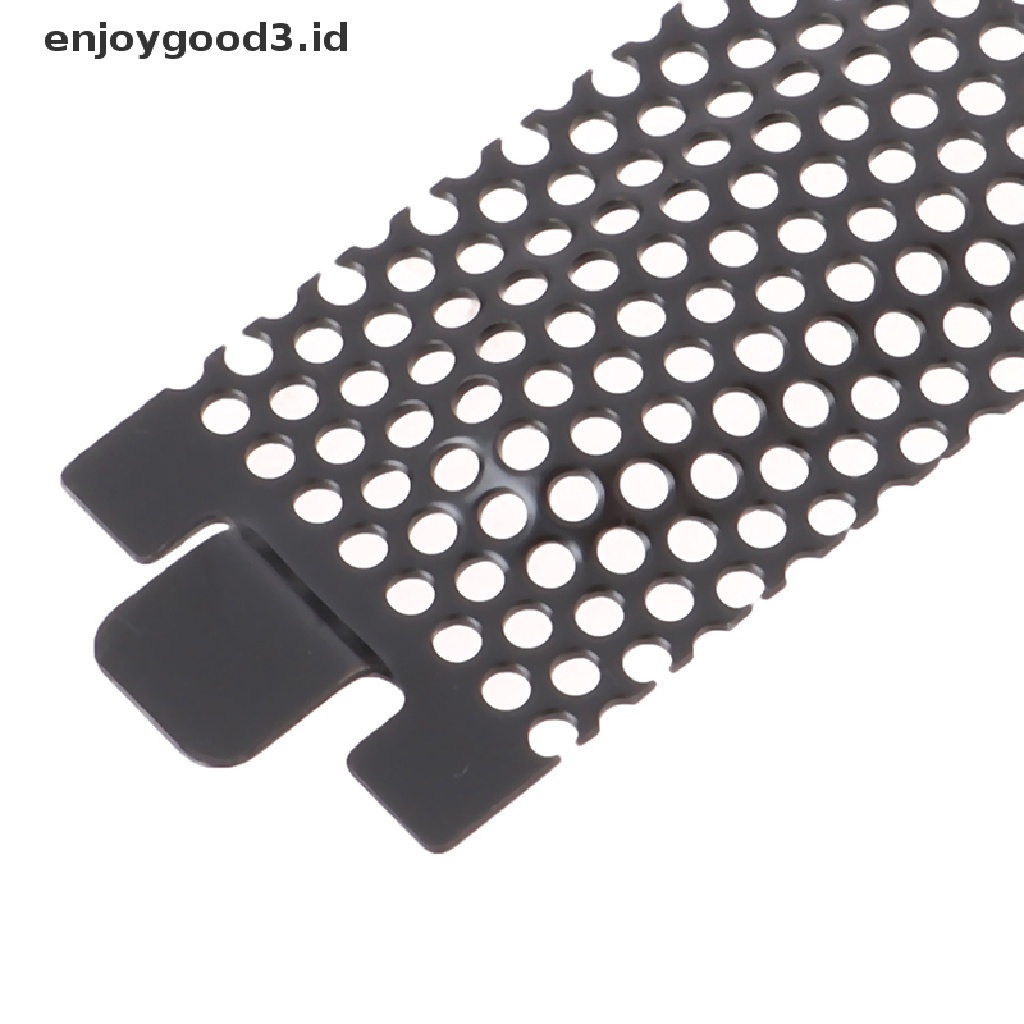 10pcs / Set Sekrup Braket Chassis Cover Lubang Mesh Warna Hitam