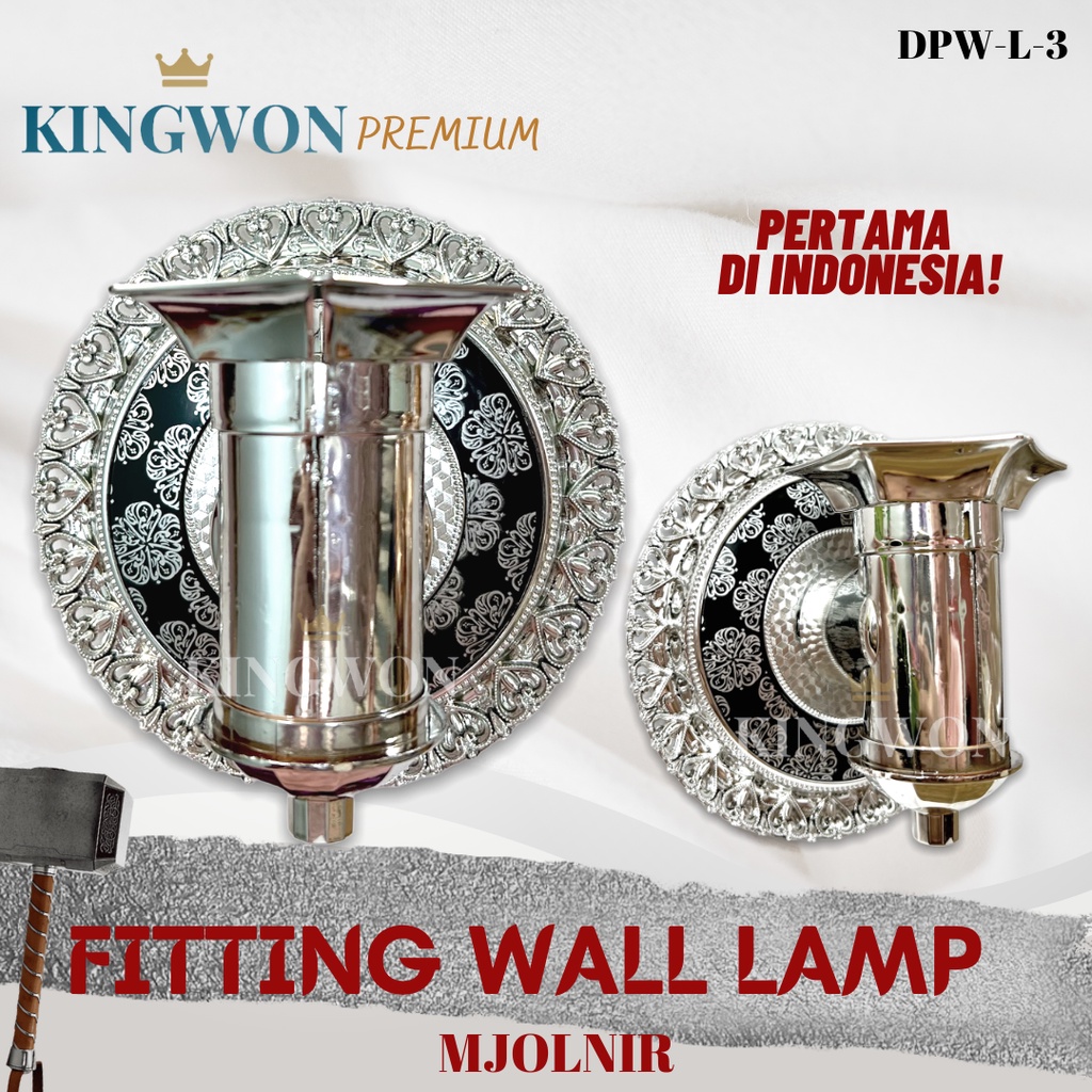 LAMPU DINDING/LAMPU TEMPEL/LAMPU TIDUR/WALL LAMP/FITTING LAMPU DPW L-3
