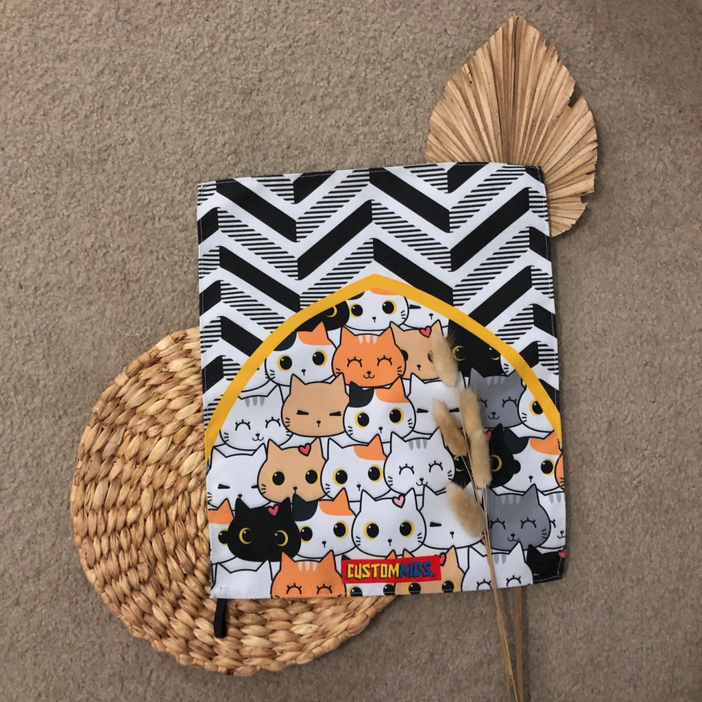 READY STOCK | Sajadah Muka Travelling Anak Printing Anti Air-3