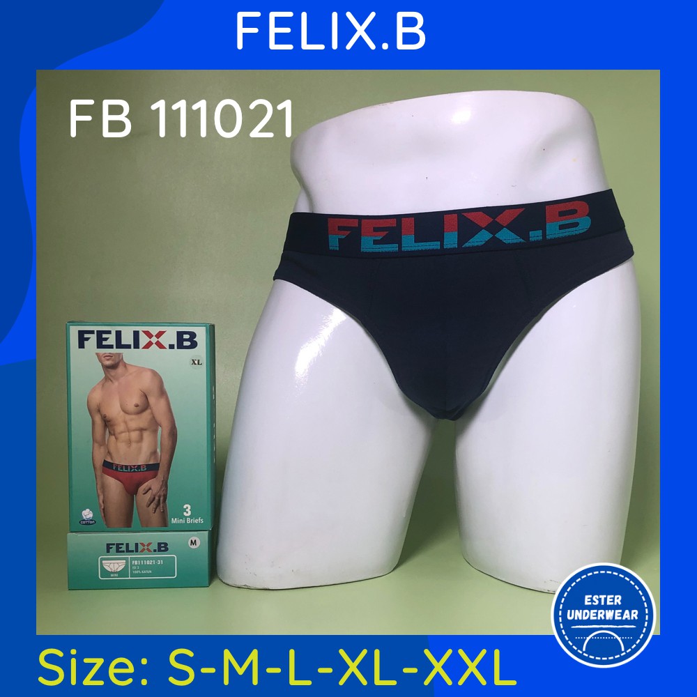 Celana dalam Pria Felix.B FB 111021 ISI-3 PCS