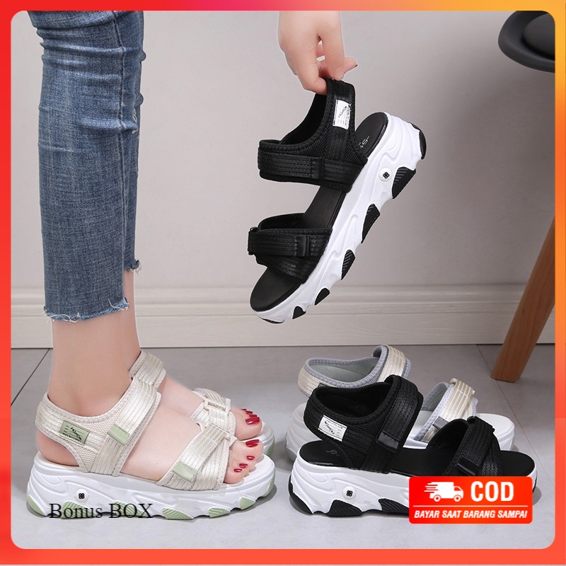 [ ORIGINAL IMPORT ] Sepatu Wanita Fashion Sepatu Sandal Import Premium Quality SI 120